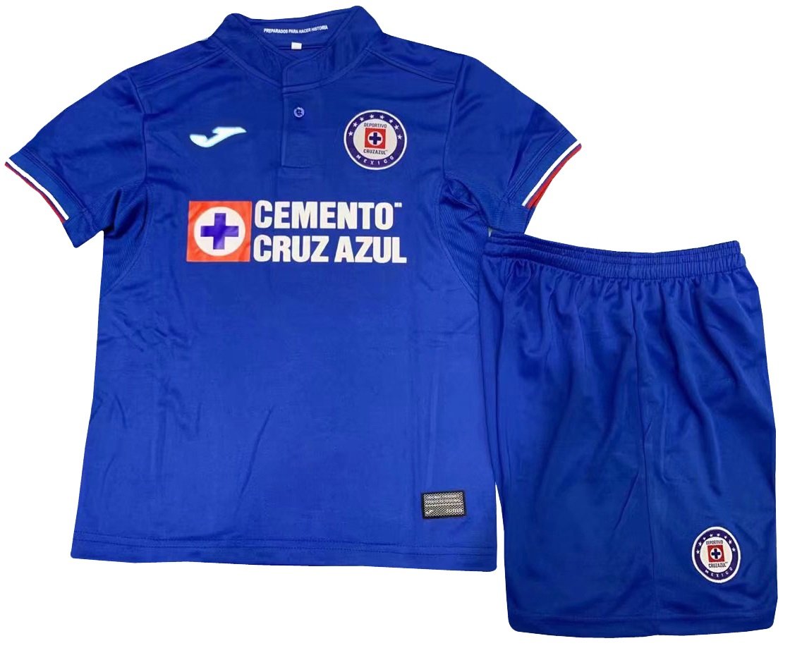 Kit infantil oficial Joma Cruz Azul 2019 2020 I jogador